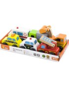 Viga Set de 6 minivehicule Serviciul de urgente