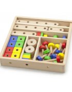 Viga Set de construit din lemn