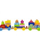 Viga Trenulet modular colorat