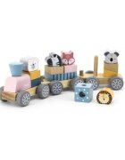 Viga Trenulet modular cu animale