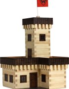 Walachia Set de constructie arhitectura Castel de vara 296 piese din lemn
