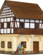 Walachia Set de constructie arhitectura Granar cu grinzi 115 piese din lemn