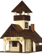 Walachia Set de constructie arhitectura Refugiu montan 135 piese din lemn