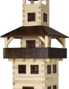 Walachia Set de constructie arhitectura Turn 276 piese din lemn