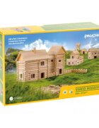 Walachia Set de constructie arhitectura Vario Massive 209 piese mari din lemn