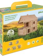 Walachia Set de constructie arhitectura Vario Massive Mini 91 piese mari din lemn