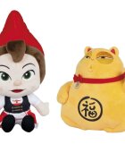 Whitehouse Leisure Set 2 jucarii de plus Juliete 28 cm si Lucky Cat 21 cm