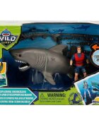 Wild Quest Set de joaca cu figurine Rechin si scafandru