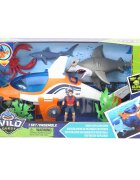 Wild Quest Set de joaca submarin cu figurina si rechini
