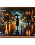 Witty Puzzlezz Puzzle Black City 250 piese