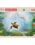 Witty Puzzlezz Puzzle Luxury Broaste testoase si delfini 100 piese