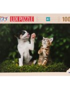 Witty Puzzlezz Puzzle Luxury Catel si pisicuta 100 piese