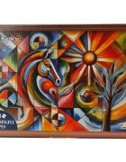 Witty Puzzlezz Puzzle Meaningful Shapes Armonia culorilor 250 piese