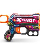 X-Shot Blaster cu 8 sageti Excel Skins Menace Mercenary 36515P