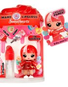 Yummiland Papusa Lipgloss Doll Sweethearts Ruby Hearts 526438EUC