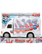 Zapp Toys Ambulanta cu lumini si sunete 9 accesorii