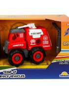 Zapp Toys Camion pompieri cu extinctor si surubelnita 16 cm