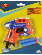 Zapp Toys Mini pistol cu 2 sageti din burete Dart Blaster