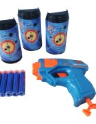 Zapp Toys Pistol cu 10 sageti din burete si 3 tinte Sniper 1
