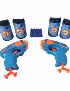 Zapp Toys Set 2 pistoale cu 10 sageti din burete si 4 tinte