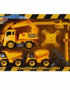 Zapp Toys Set 3 vehicule de constructie si accesorii