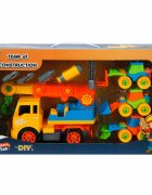 Zapp Toys Set 4 vehicule de constructie si accesorii Macara