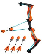Zing Arc cu 4 sageti Hyper Strik Portocaliu