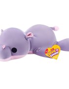 Zuru Jucarie de plus super moale Hug A Lumps S2 Hipopotamul Harley 60 cm