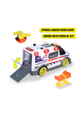 Dickie Ambulanta cu accesorii luminite si sunete - BKid.ro