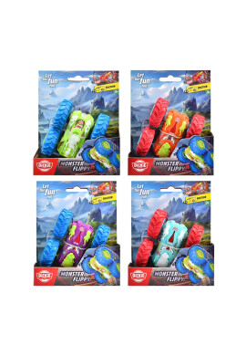 Dickie Masinuta Monster Truck Flippy 10 cm diverse modele - BKid.ro