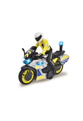 Dickie Motocicleta de politie cu frictiune 17 cm - BKid.ro
