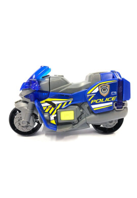 Dickie Motocicleta de politie cu sunete si lumini Simba 15 cm - BKid.ro