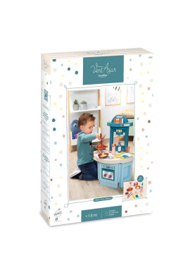 Ecoiffier Bucatarie pentru copii Prima Mea Bucatarie Albastra - BKid.ro