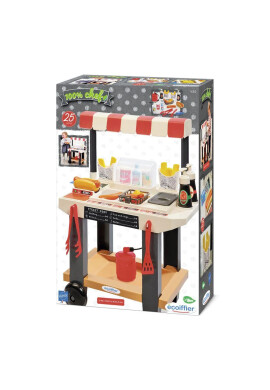 Ecoiffier Bucatarie restaurant Fast Food 44 x 30.5 x 61.5cm - BKid.ro