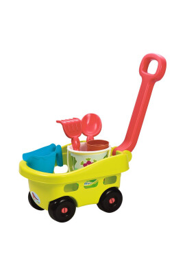 Ecoiffier Carucior cu jucarii de nisip - BKid.ro