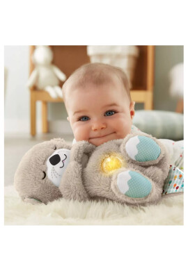 Fisher Price Jucarie de plus interactiva pentru bebelusi vidra - BKid.ro