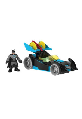 Fisher Price Masinuta de lupta cu figurina DC Super Friends Batman Imaginext diverse modele - BKid.ro