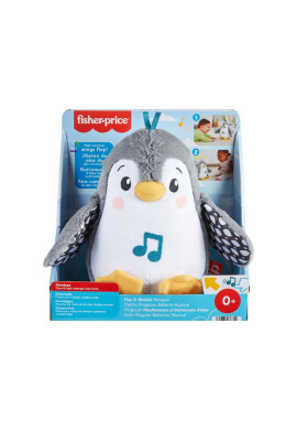 Fisher Price Pinguin interactiv cu sunete Wooble Penguin - BKid.ro