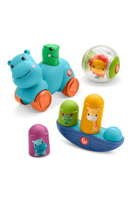 Fisher Price Set de jucarii pentru bebelusi Hello Moves - BKid.ro