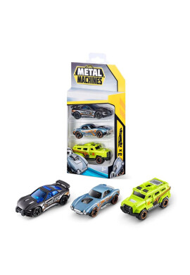 Zuru Set 3 masinute metalice Metal Machines - BKid.ro