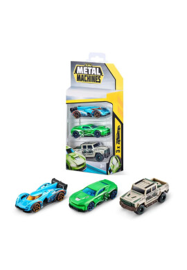 Zuru Set 3 masinute metalice Metal Machines - BKid.ro