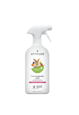 Attitude Solutie pentru spalarea fructelor si legumelor 800 ml - BKid.ro
