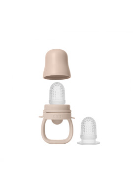 BIBS Dispozitiv de hranire Baby Feeder cu 2 tetine din silicon Blush - BKid.ro
