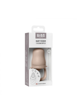 BIBS Dispozitiv de hranire Baby Feeder cu 2 tetine din silicon Blush - BKid.ro