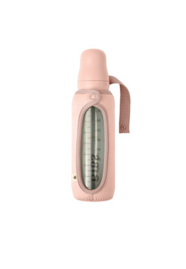 BIBS Husa pentru biberonul din sticla 225 ml Blush - BKid.ro