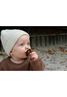 BIBS Set 2 suzete Colour Latex tetina rotunda 18 luni + VanillaBlush - BKid.ro