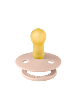 BIBS Suzeta Studio Collection Colour Flower Latex tetina rotunda 6 luni + Blush - BKid.ro