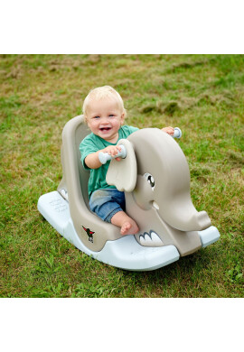 BIG Balansoar Rocking Elephant grey - BKid.ro