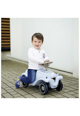 BIG Masinuta pentru copii fara pedale Bobby Car Classic Blowball cu sezut ergonomic roti robustesistem de cuplaj a unei remorci in fata si in spate de la 1 an pana la greutate maxima admisa 50 kg - BKid.ro