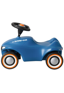 BIG Masinuta pentru copii fara pedale Bobby Car Neo Blue roti din cauciuc silentios potrivita copiilor cu varsta peste 1 an cu greutatea pana la 50 kg - BKid.ro